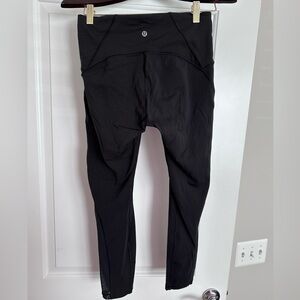 Lululemon Align ankle leggings with mesh panel